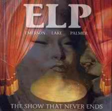 EMERSON LAKE & PALMER 2 CD SHOW THAT NEVER IMP MINT ELP